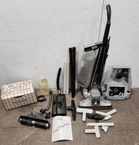 (1) Kirby Heritage II Upright Vacuum Cleaner W/ Accessories