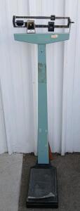 (1) Vintage Health-O-Meter Scale -17"L x20"W x57"H