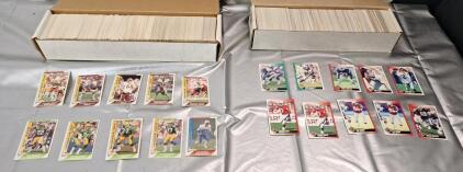 (2) Boxes Of Assorted NFL Trading Cards