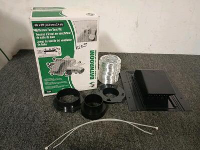 2 Bathroom Fan Vent Kits Like New