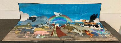 BRAND NEW!!! 5&rsquo;10&rdquo;x8&rsquo;x10&rdquo; Noah&rsquo;s Ark Area Rug