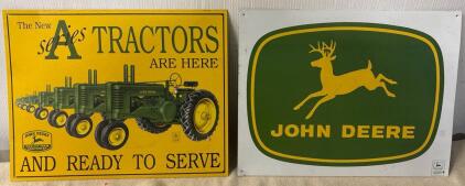 John Deere Tractor Signs L 1&rsquo; .5&rdquo; W 1&rsquo; 4&rdquo;