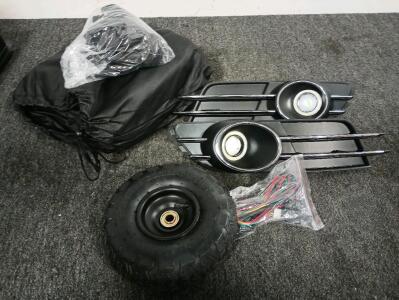 Fog lights for Audi A6C7 2011-2015, Icover universal boat cover for a 20 foot boat, 10 inch Gorilla Carts pneumatic turf tire.