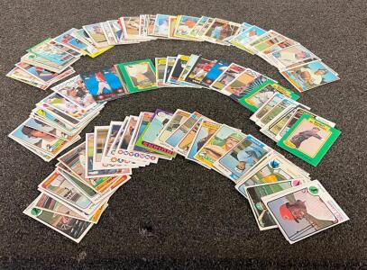 (150) Major League Baseball Cards Including Ed Walsh, Don Sutton, Joe Lahoud, And More