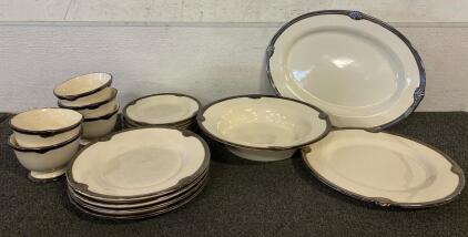 Certified International Karidesign Dish Set Including Bowls, Plates, And Platters