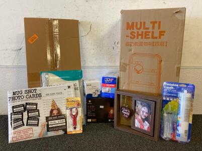ALL NEW!!! Multishelf, LED Vinatge Bulb, Photo Frame Decor, Tintable Caulk, Daily Mechanical Timer, Plastic Hard Shell Case For Laptop, Dish Sponges, And More