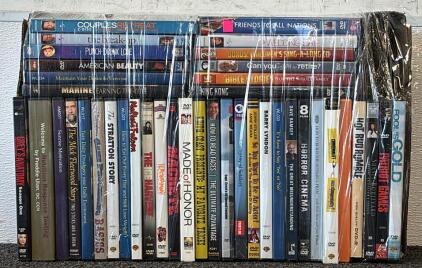 Collection of DVD Movies / Including &ldquo;King Kong&rdquo;, &ldquo;American Beauty&rdquo;, &ldquo;Grey&rsquo;s Anatomy&rdquo; & More!
