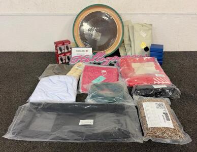 Brand New Products!! Including (1) Round Cat Toy, (1) Christmas Polyester Throw Blanket, (1) LED Neon Sign, And More