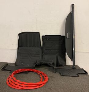 BRAND NEW!!! Car Floor Mats Compatible With 2022 2023 2024 Toyota Tundra, Trunk Cargo Cover, Rim Protectors