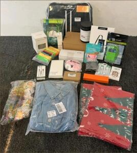 Magnetic Socket Organizer Trays, Pickleball Duffel Bag, Women&rsquo;s Jean Jacket (2XL), Christmas Table Runner & More