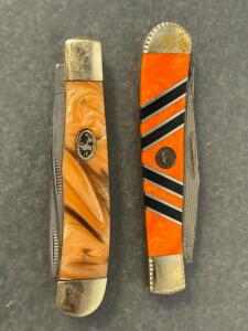 (2) Folding Pocket Knives