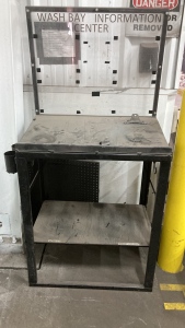 Metal work bench