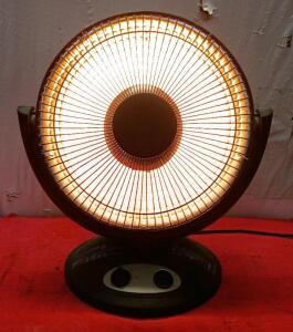 Mainstays Infrared Oscillating Dish Heater (model JHS-800H).