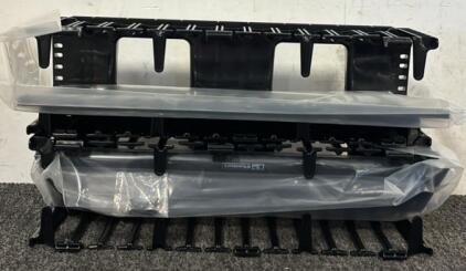 (2) Panduit NetManager High Capacity Horizontal Cable Managers