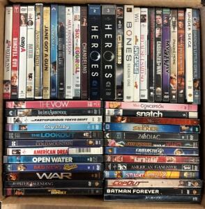 (50) DVD&rsquo;s (Including The Karate Kid, X-Men, Zodiac, & More!)