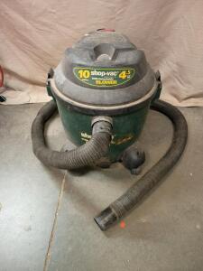 Shop-Vac 10 Gallon 4.5 Peak HP Wet/Dry Vacuum With a Detachable Blower Feature.