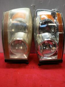 2006-2008 Dodge Ram 11500 2500 3500 Headlights Assembly Chrome Headlamps 2PC