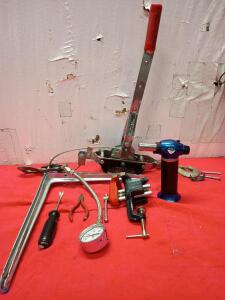 Tool Bundle: Come-Along, Vise, & Torch!