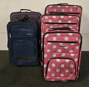 (5) Suitcases