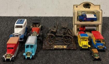 Vintage Miniature Car Model Collection