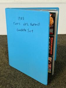 1985 Topps NFL Football "Complete Set" 396 Cards Total
