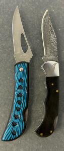 (2) Folding Pocket Knives (6.5"-7" Overall Lengths)