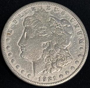 1921-S Morgan Silver Dollar Coin