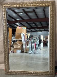 Mirror With Victorian-Esque Frame L 3&rsquo; 6&rdquo; 2&rsquo; 5.5&rdquo;