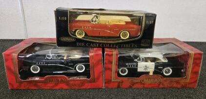(3) 1:18 Die Cast Cars