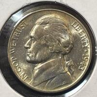 1943-D MS64 CHOICE SILVER JEFFERSON NICKEL - 3