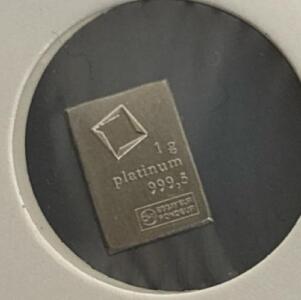 Platinum 1G 999.5 Bar