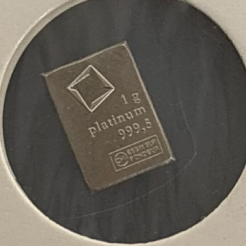 Platinum 1G 999.5 Bar