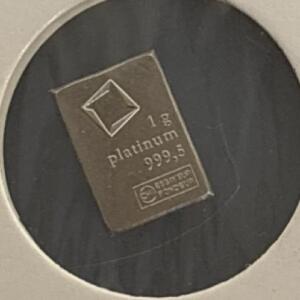Platinum 1G 999.5 Bar
