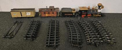 Gold Rush Express Model Train W/Tracks
