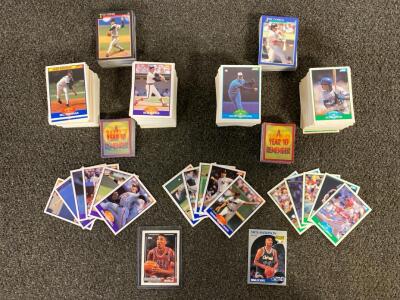 1989 Score MLB Collector Set And 1991 Score Baseball Cards And Scottie Pippen And Nick Anderson NBA Cards