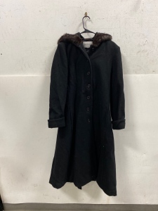 Charles Klein Long Coat Appears Large/ XL- Please Inspect