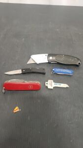 (5) Assorted Pocket Knifes