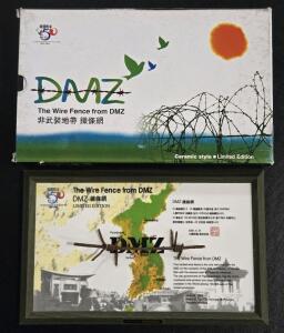 Limited Edition Korean War Wire Fence from DMZ