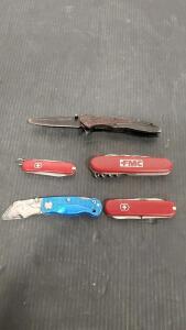 (5) Assorted Pocket Knifes