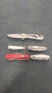(5) Assorted Pocket Knifes