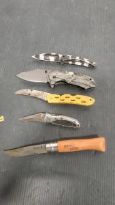 (5) Assorted Pocket Knifes