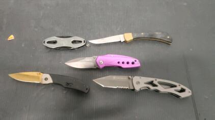 (5) Assorted Pocket Knifes