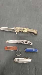 (5) Assorted Pocket Knifes