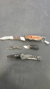 (5) Assorted Pocket Knifes