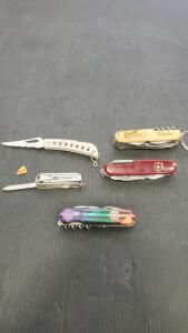 (5) Assorted Pocket Knifes