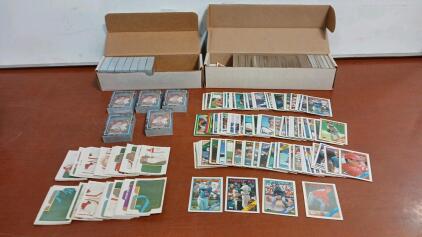 (Approx. 300+) Assorted 1988-1990 Baseball Cards Including Topps And Score (Approx. 250+) 1988 Donruss Baseball Cards