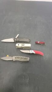 (5) Assorted Pocket Knifes