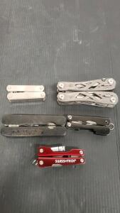 (5) Assorted Multi Tools