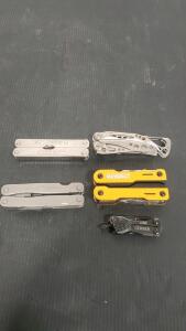 (5) Assorted Multi Tools