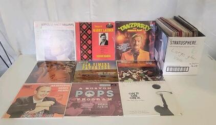 (35+) Vintage 50s Records Including Hank williams